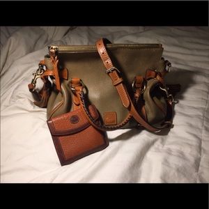 Dooney and Bourke Brown Purse & Bonus wallet